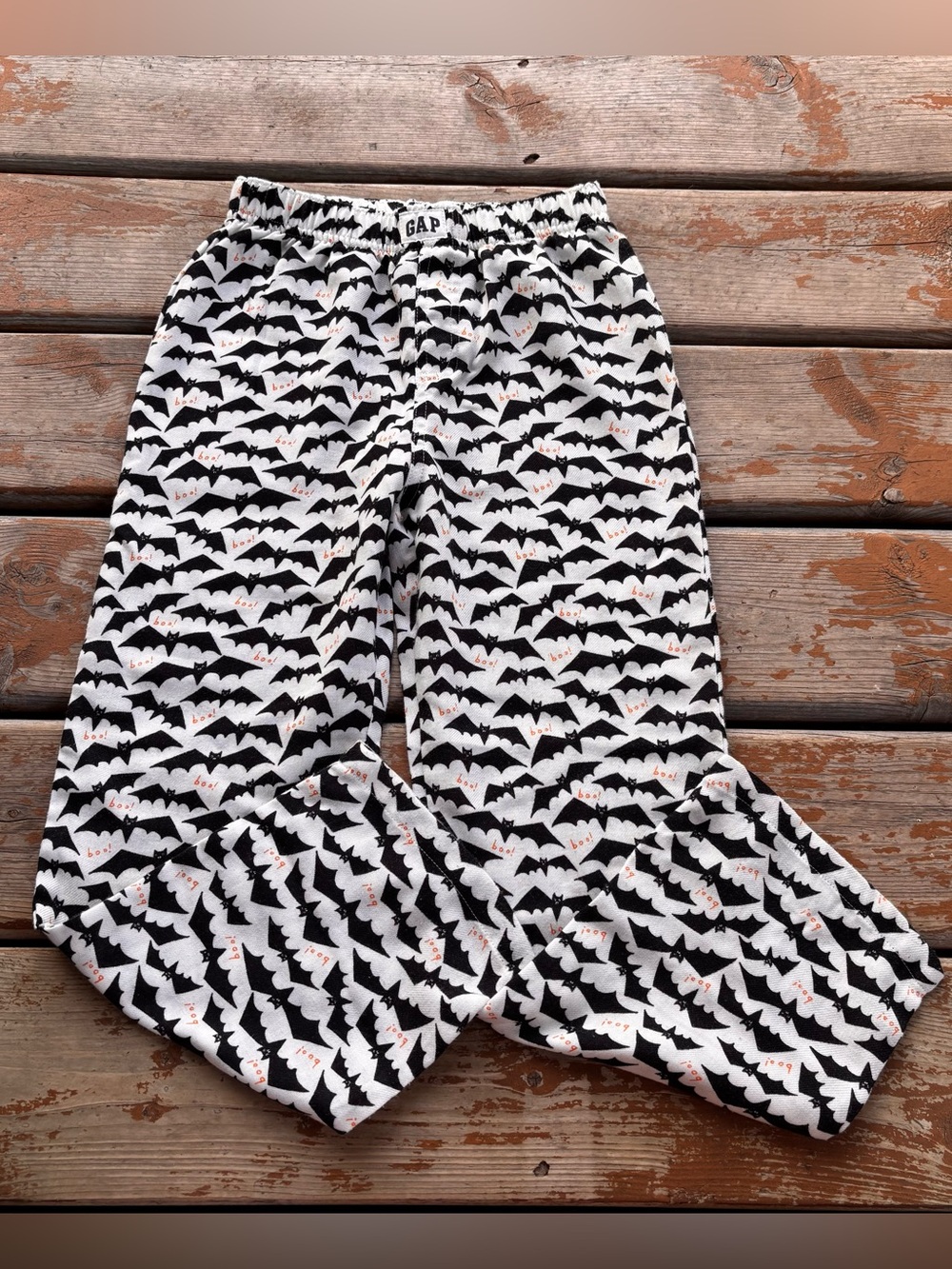 Gap Kids Halloween Bat Pajama Pants - Size 8
